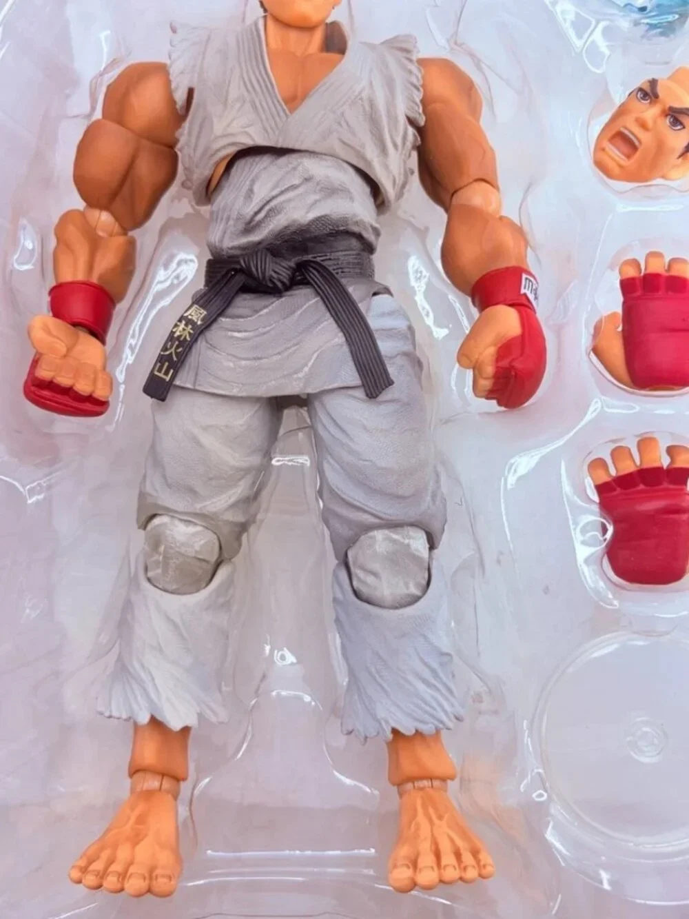 Street Fighter IV Ryu 8 Inch Collectible Action Figure w Accessories Stand Rare